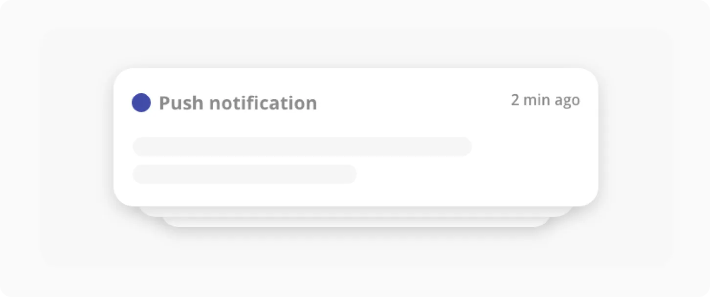 Push Notifications interface