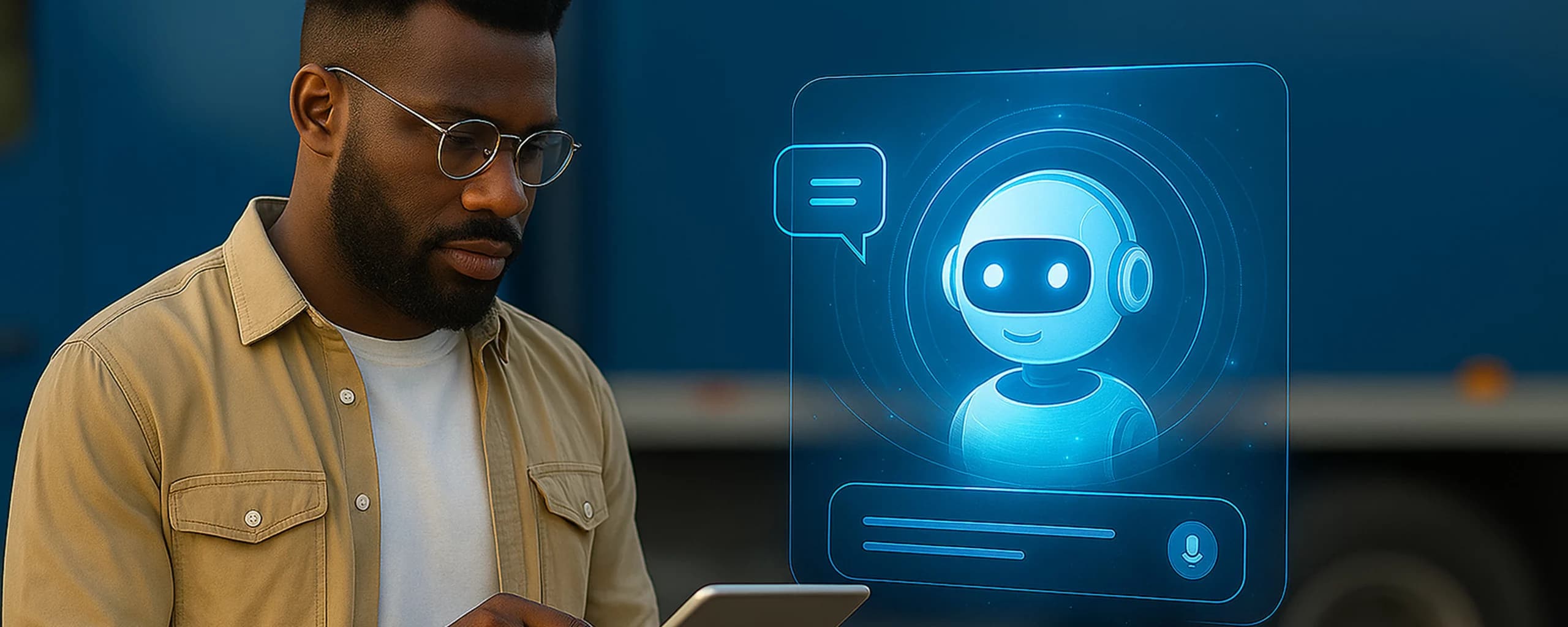AI in Fleet management - feature image